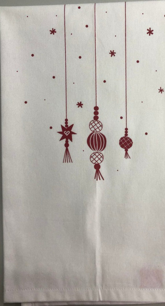 Christmas Tea Towel ~ Ornament