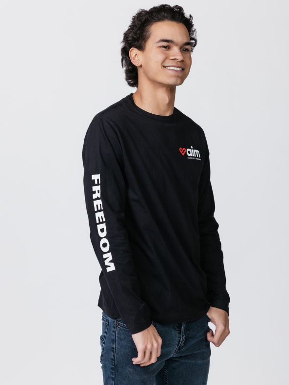 Freedom At All Costs Unisex Crew Neck Long Sleeve